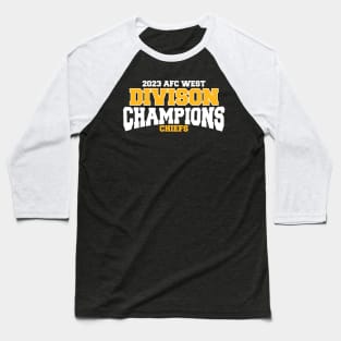 Chiefs - Division Champions 2023 Baseball T-Shirt